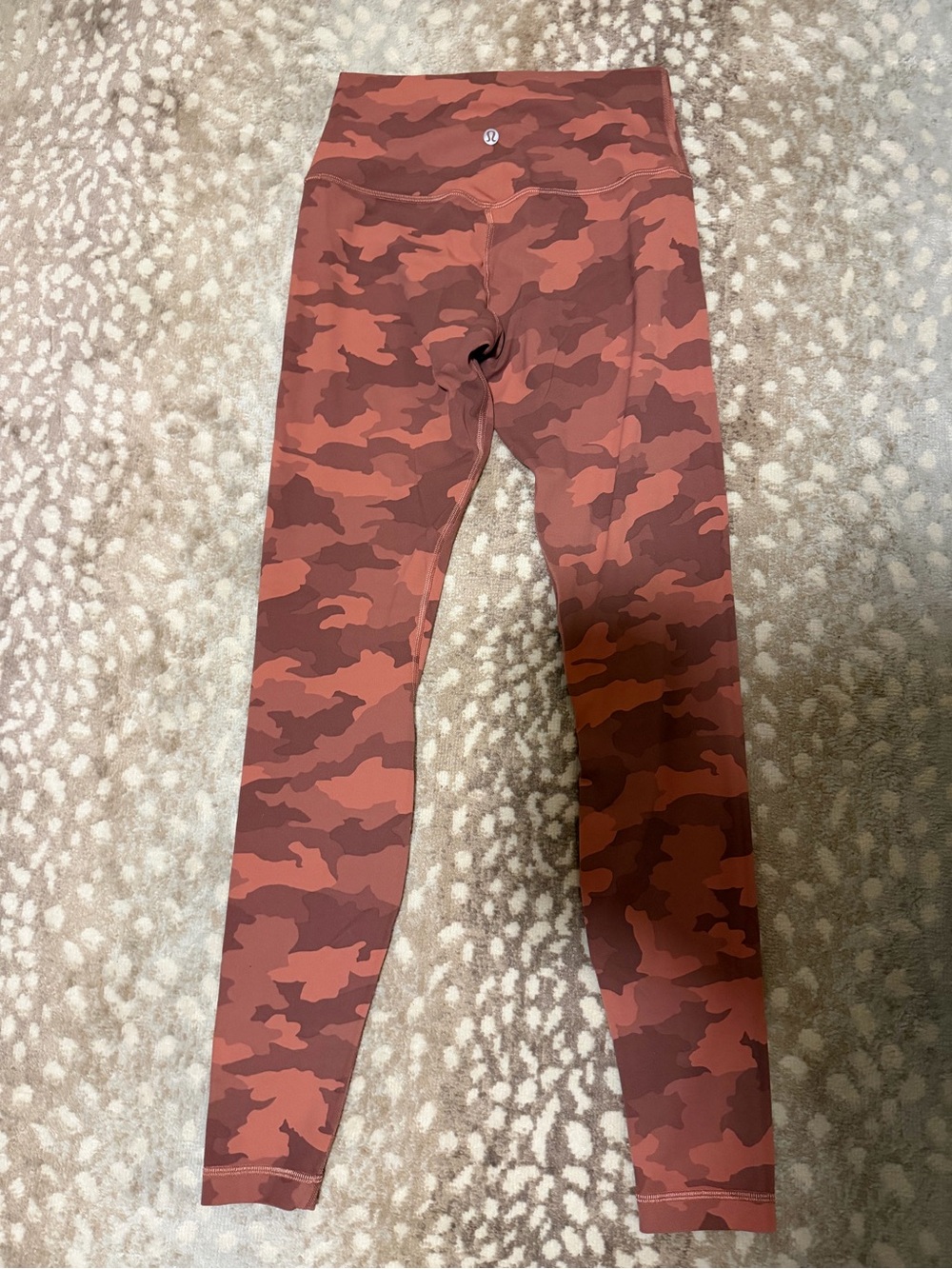lululemon athletica High-Rise Rust Camo Leggings